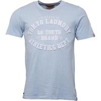 Tokyo Laundry Mens Montauk T-Shirt Starlight Blue