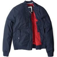 tommy hilfiger dm0dm01770 jacket man blue mens tracksuit jacket in blu ...