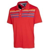 Tommy Hilfiger Mens Nate Lake Chest Stripe Polo Shirt