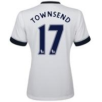 tottenham hotspur home shirt 201516 white with townsend 17 printing wh ...