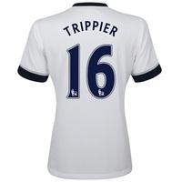 Tottenham Hotspur Home Shirt 2015/16 White with Trippier 16 printing, White