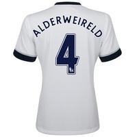 Tottenham Hotspur Home Shirt 2015/16 White with Alderweireld 4 printin, White