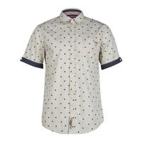 Tokyo Laundry Serene Patterned Shirt in cream