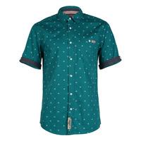 Tokyo Laundry Serene Patterned Shirt in blue