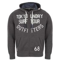 tokyo laundry elizer hoodie in dark grey