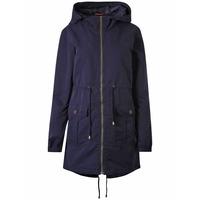 tokyo laundry perla navy blue parka jacket