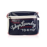 Tokyo Laundry Messenger Bag in Blue