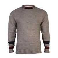 tokyo laundry jack knitted jumper in taupe