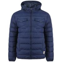 Tokyo Laundry hooded midnight blue padded jacket