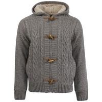 Tokyo Laundry Brown Knitted Hoodie