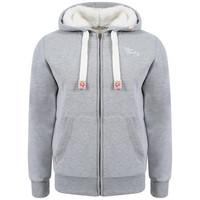Tokyo Laundry grey borg lined hoodie