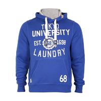 tokyo laundry renoir blue hooded sweatshirt