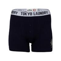 Tokyo Laundry Alumni Sports blue Boxer Shorts