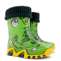 Toughees Kids Character Lined Wellies