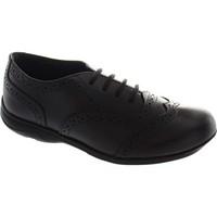 toughees eleanor girlss childrens smart formal shoes in black