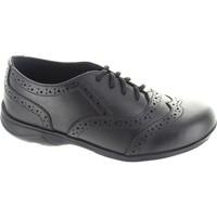 toughees eleanor girlss childrens smart formal shoes in black