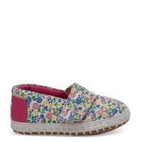 TOMS-Shoes - Crib Alpargata Lay Multi Floral - Pink