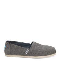 TOMS-Shoes - Classic Espadrilles Chambray - Black