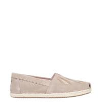 TOMS-Shoes - Classic Espadrilles Suede Zig Zag - Taupe