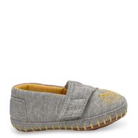 TOMS-Shoes - Crib Alpargata Lay Embroidery - Grey