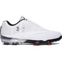 tour tips golf shoes mens uk 7 standard whitemetallic silverblack