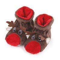 totes Reindeer Slippers Reindeer 6-12 Months
