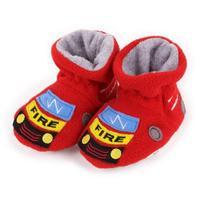 totes Boys Slippers Fire Engine 6-12 Months