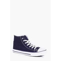 Top Canvas Plimsoll - navy