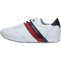 Tommy Hilfiger Fm0fm00613 Sneakers men\'s Shoes (Trainers) in white
