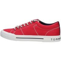 Tommy Hilfiger Fm0fm00593 Sneakers men\'s Shoes (Trainers) in red
