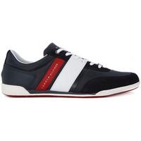 tommy hilfiger royal mens shoes trainers in multicolour