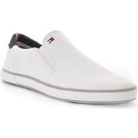 tommy hilfiger harlow 2d mens slip ons shoes in white