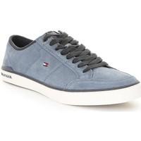 tommy hilfiger h2285arrington 2b mens shoes trainers in blue