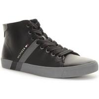 Tommy Hilfiger V2285OLLEY 6A men\'s Shoes (High-top Trainers) in Black