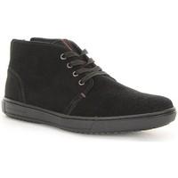 tommy hilfiger sanderson 5b mens shoes high top trainers in black