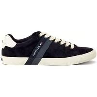 tommy hilfiger crosta midnight mens shoes trainers in multicolour