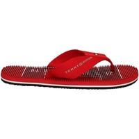 Tommy Hilfiger FM0FM00533 Flip flops Man Rossa men\'s Flip flops / Sandals (Shoes) in red