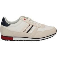 Tommy Hilfiger FM0FM00979 Sneakers Man Bianco men\'s Walking Boots in white