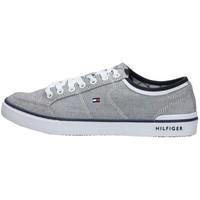 tommy hilfiger fm0fm00401 sneakers mens shoes trainers in grey