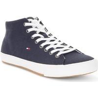 Tommy Hilfiger W2285ALKER 8D men\'s Shoes (High-top Trainers) in White