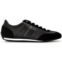 tommy hilfiger branson 8c1 mens shoes trainers in black