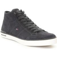 tommy hilfiger h2285arrington 3b mens shoes high top trainers in multi ...