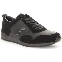 tommy hilfiger m2285axwell 11c1 mens shoes trainers in black