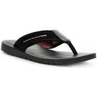 Tommy Hilfiger Bari 4B men\'s Flip flops / Sandals (Shoes) in Black