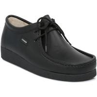 tower 1000 black napa leather wallaby shoes mens casual shoes in black