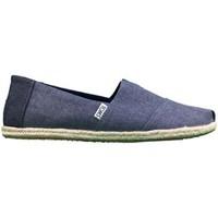 Toms Seasonal Classic Linen Rope men\'s Espadrilles / Casual Shoes in blue