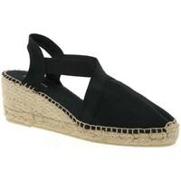 Toni Pons Ter Womens Wedge Heeled Espadrilles women\'s Espadrilles / Casual Shoes in black