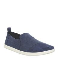 Toms Alpargata Deconstructed NAVY WASHED CANVAS