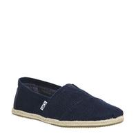 toms classic navy linen