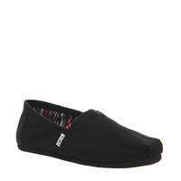 Toms Classic BLACK CANVAS